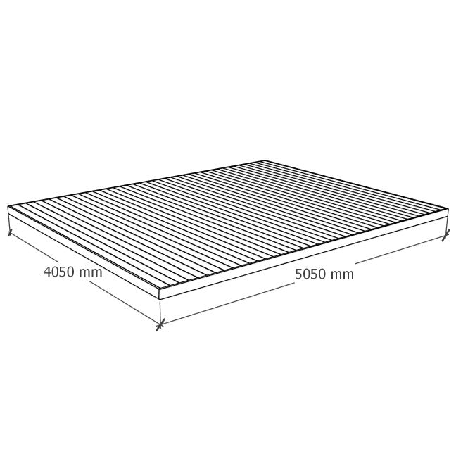Deck 5x4m