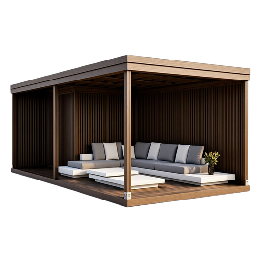 Varjualune panipaigaga 6x3m