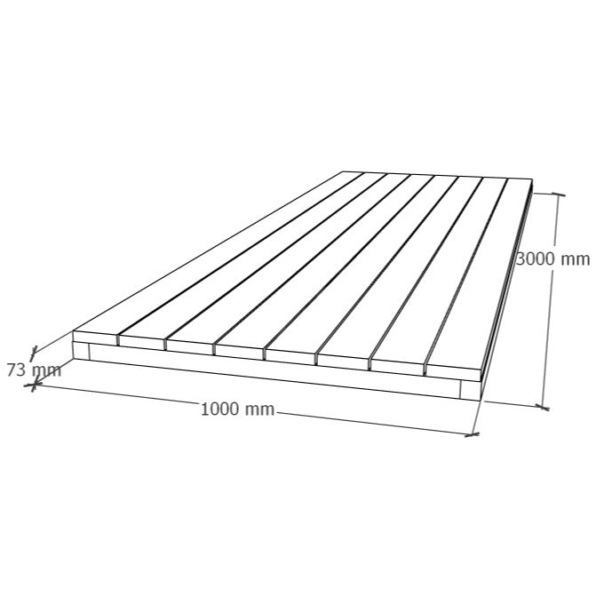 Floor Module 1x3m