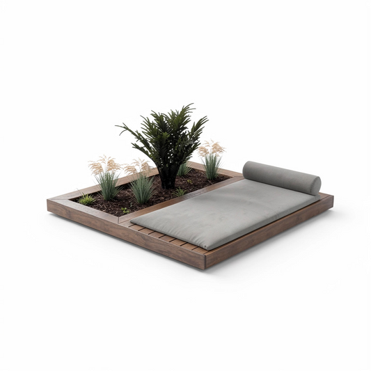 Planter deck 2x2m