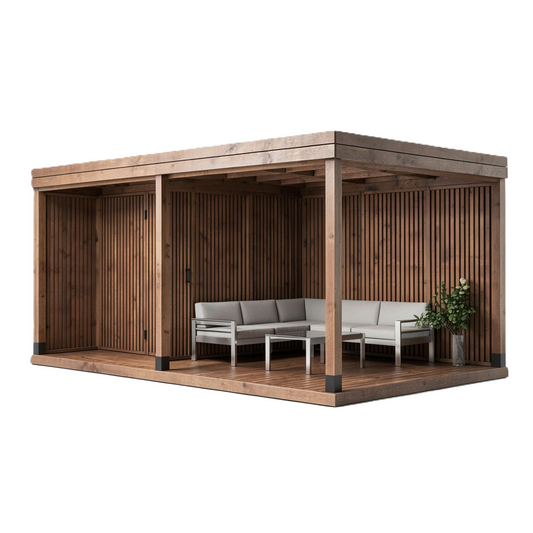 Varjualune panipaigaga 5x3m