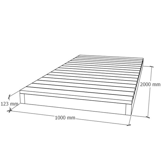 Terrassi käiguteemoodul 1x2m
