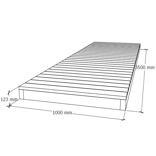 Terrassi käiguteemoodul 1x3.5m
