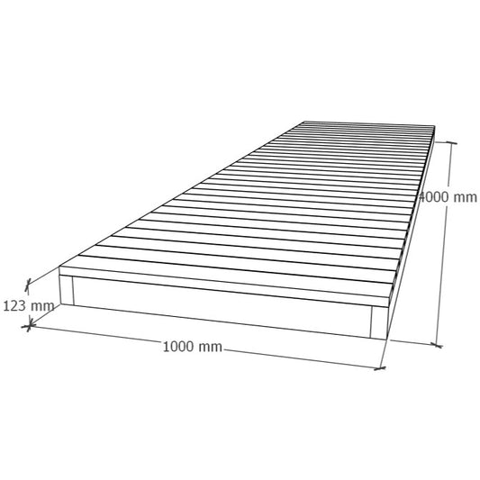 Terrassi käiguteemoodul 1x4m