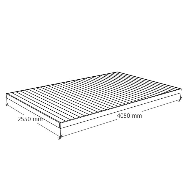 Deck 4x2.5m