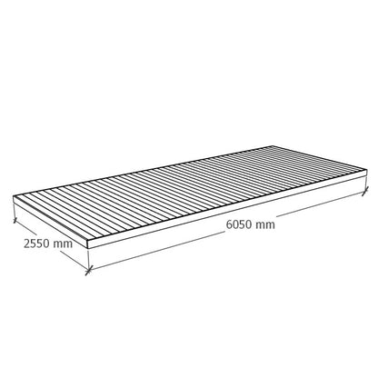 Deck 6x2.5m