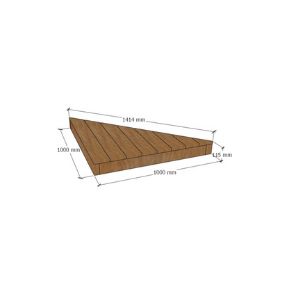 Deck Corner Module 1x1m II