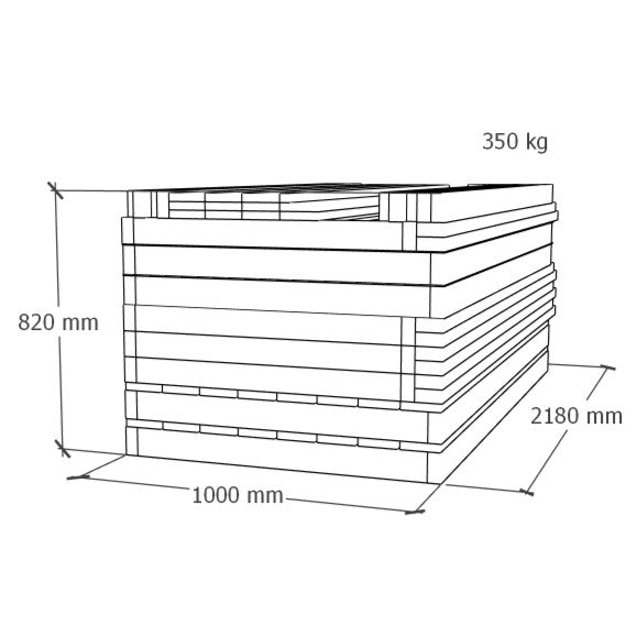 Katos 2x2m