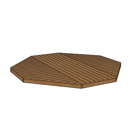 Custom-Shaped Deck 3x3m