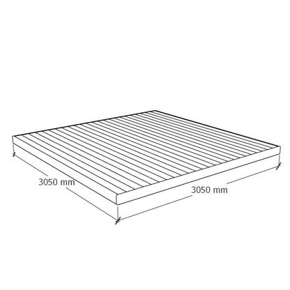 Terrass 3x3m