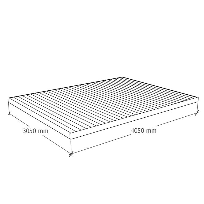 Terassi 4x3m