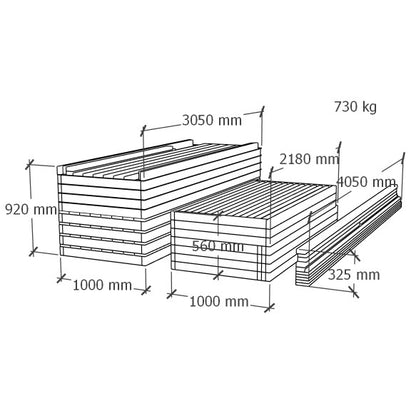 Varjualune 4x3m