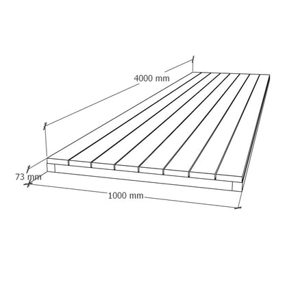 Floor Module 1x4m
