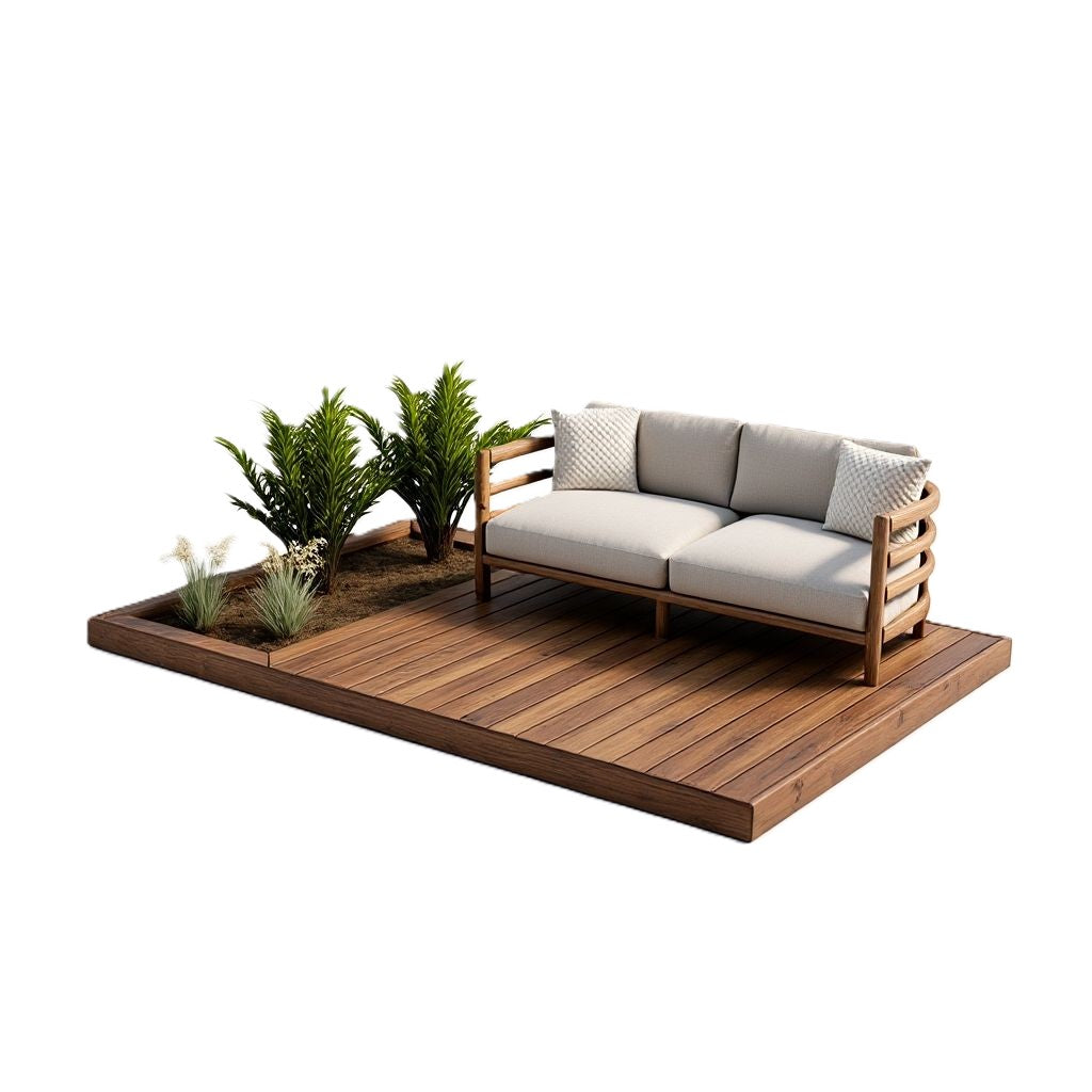 Planter deck 3x2m