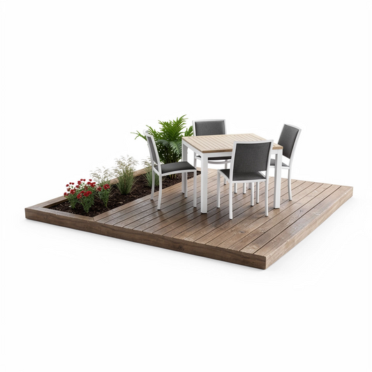 Planter deck 3x3m