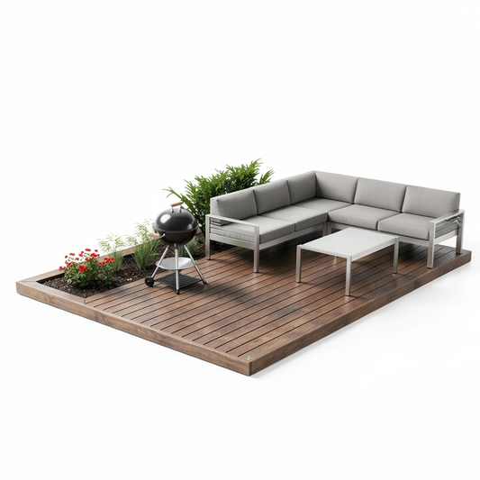 Planter deck 3x4m