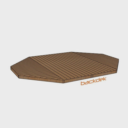 Custom-Shaped Deck 3x4m