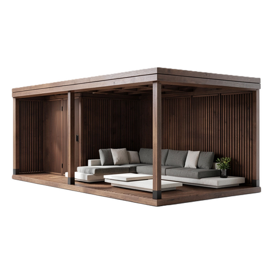 Varjualune panipaigaga 6x3m