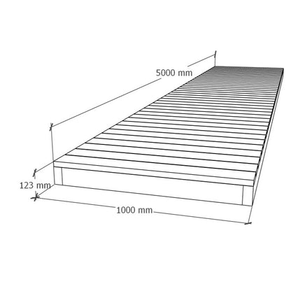 Walkway Deck Module 1x5m